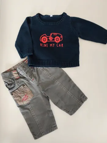 Pantalon et pull