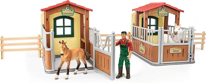 Schleich 72116 Farm World Visite dans Une étable - photo numéro 2