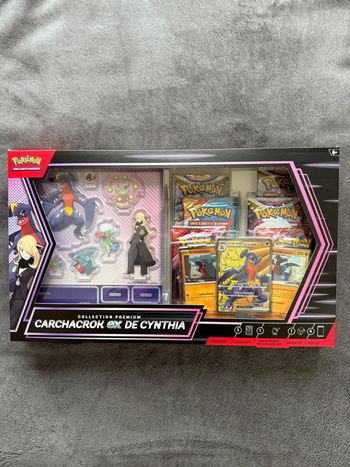 Coffret Pokémon Carchacrok EX de Cynthia – Neuf Scellé VF