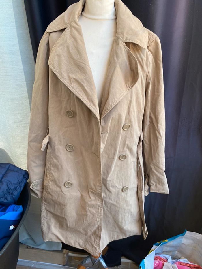 Caban beige taille 46 - photo numéro 5