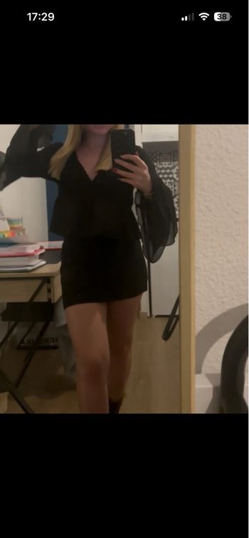 Jupe short noir bershka S