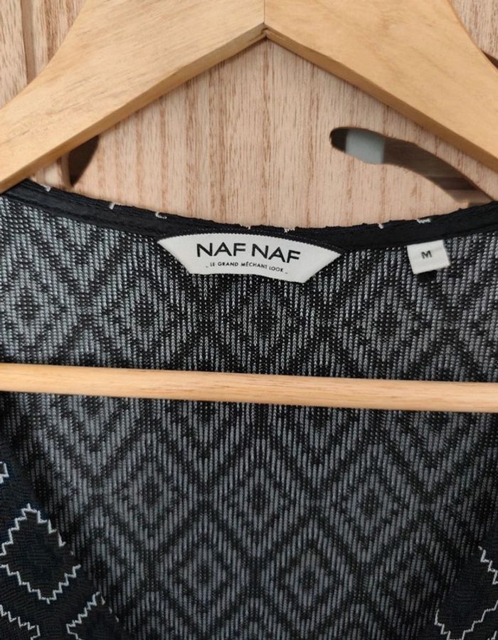 Robe imprimée col V Taille M Naf Naf - photo numéro 10