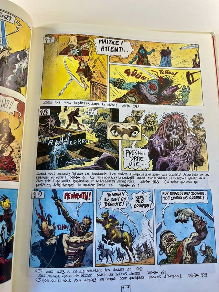 Rare BD interactive vintage : Turlogh le rôdeur - La sphère du Nécromant - photo numéro 17