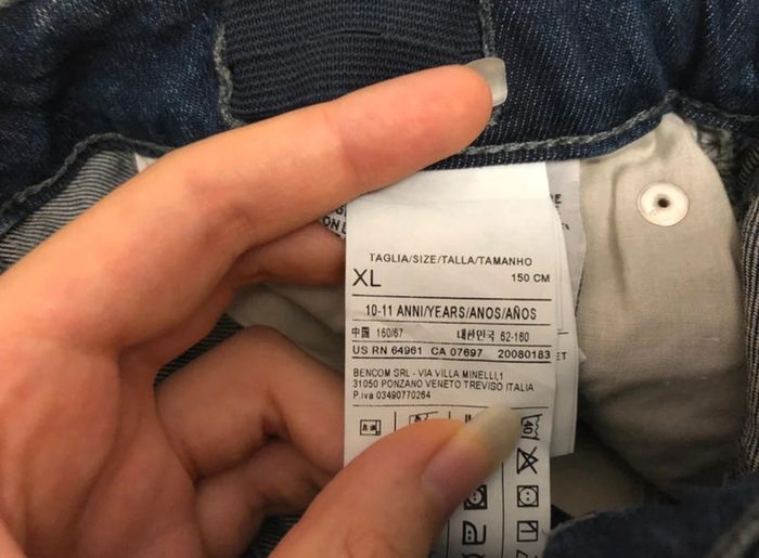 Jupe en jean ajustable à la taille 10/11 ans - photo numéro 8
