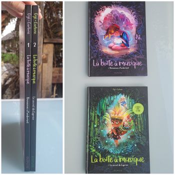 BD La Boîte à musique 🎼 Tomes 1 et 2