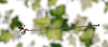 Collier avec pendentif velo