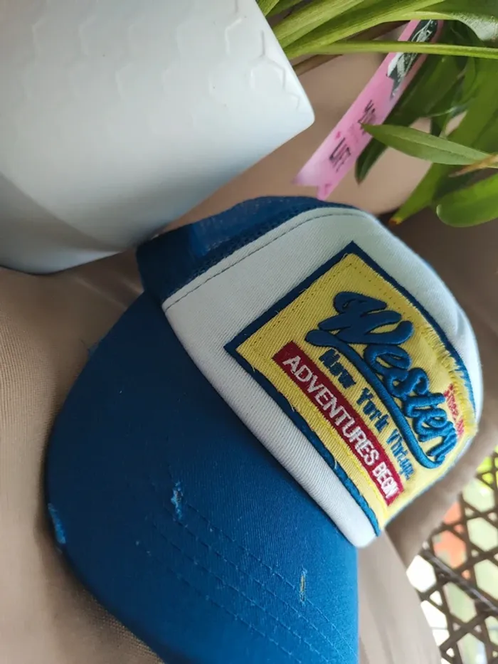 Casquette Trucker Western bleue - photo numéro 4