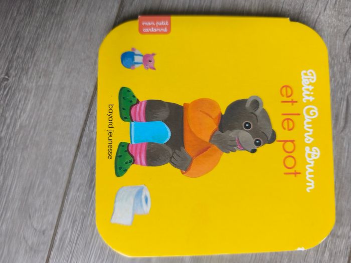Livre : Petit ours brun et le pot