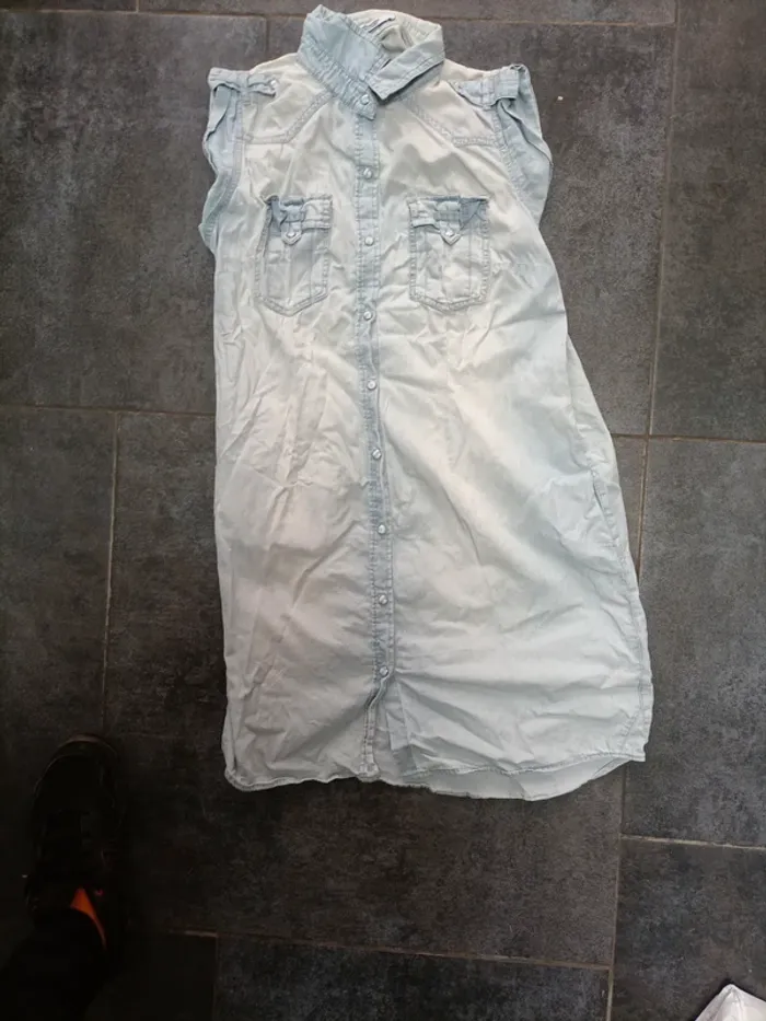 Robe style jean