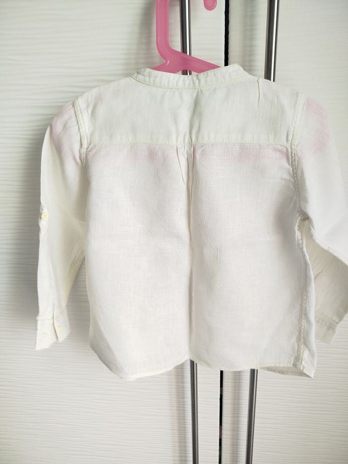 Chemise jaune pâle garçon petit bateau 4 ans - photo numéro 6