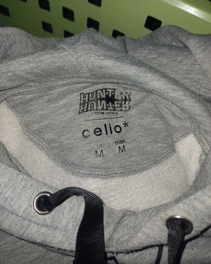 Sweat à capuche Celio Hunter X Hunter Taille M - photo numéro 3