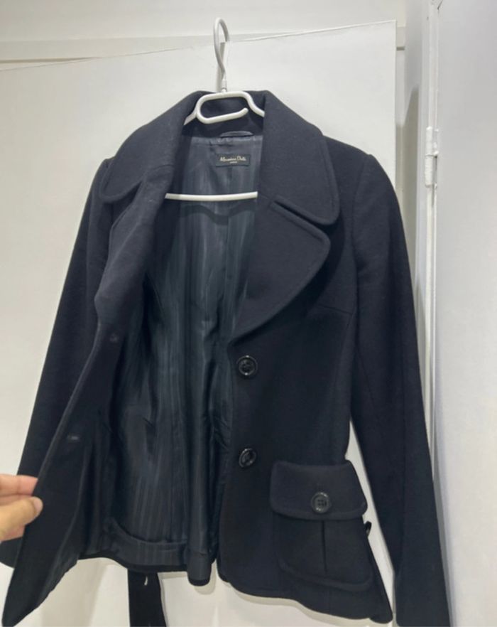 Manteau Massimo Dutti en Laine taille 36 Neuve - photo numéro 8