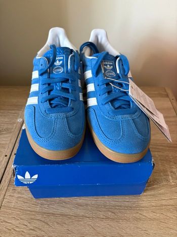 Adidas gazelle indoor bleu (femme)