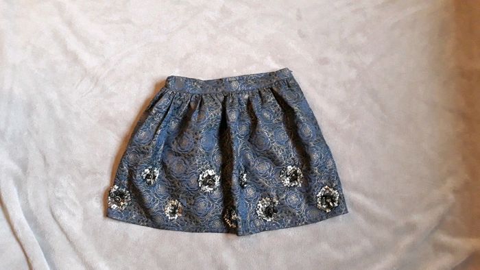 Zara - Magnifique jupe brodée taille S - photo numéro 2