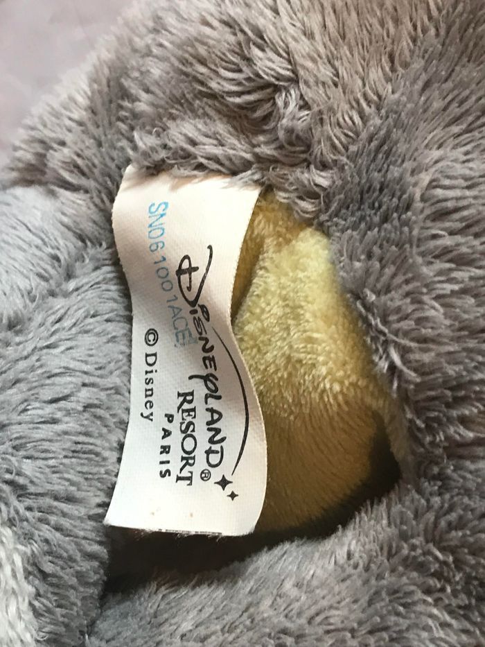 Petit Lapin Gris Saut Bouche Ouverte Animal Faune Peluche Petits Enfants Bébés - photo numéro 9