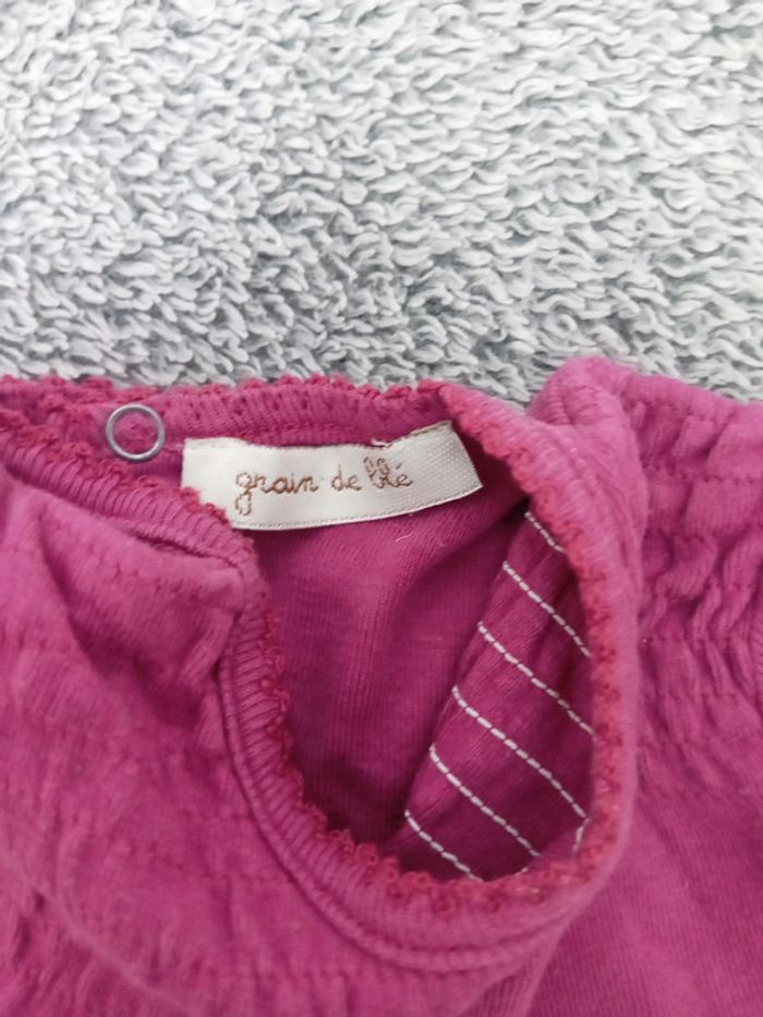 Tee shirt 1 Mois grain de blé - photo numéro 3