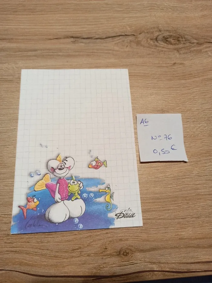 Feuille Diddl A6 76 0,50€