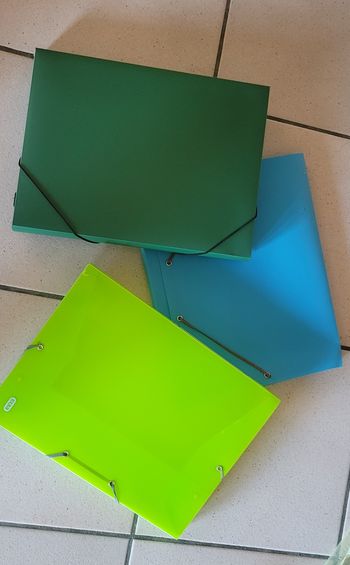 Lot épaisses pochettes