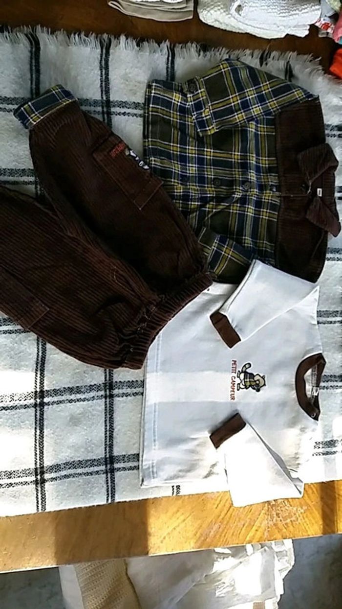 Ensemble garçon taille 12 mois