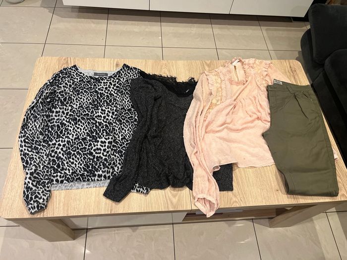 Superbe  lot de 8 vêtement hiver pour femme taille 38 Très bon état. - photo numéro 2