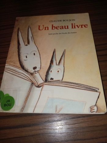 Claude boujon : un beau livre