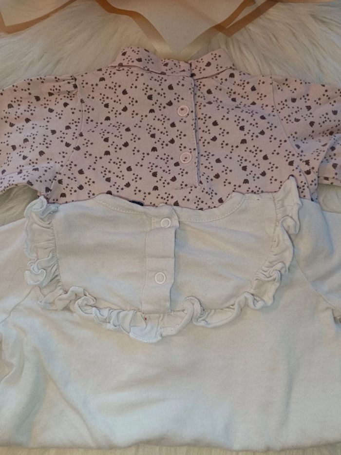 Lot haut manche longue bébé fille - photo numéro 4