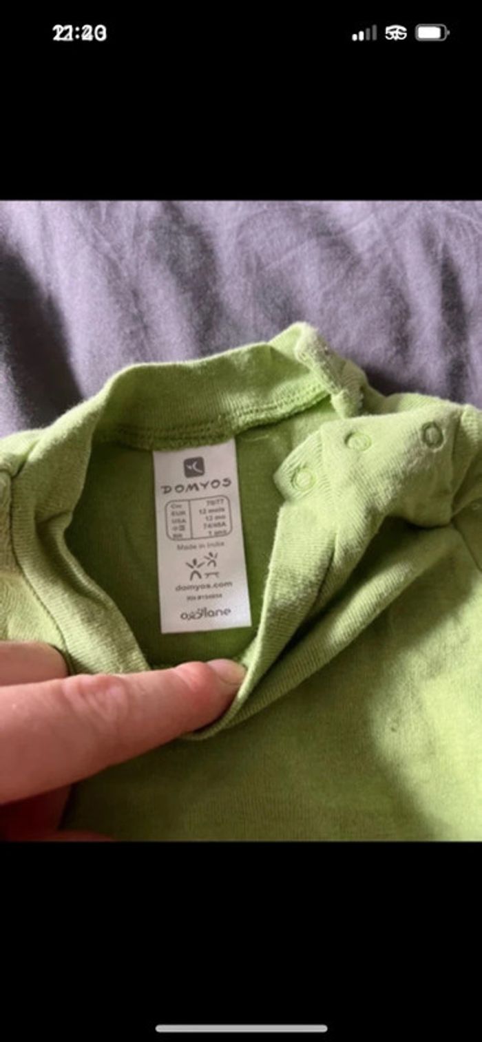 Maillot col roulé 12 mois - photo numéro 3