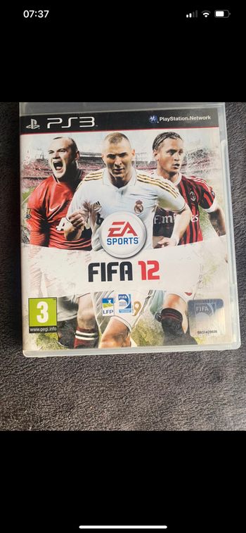 Jeu ps3 Fifa12