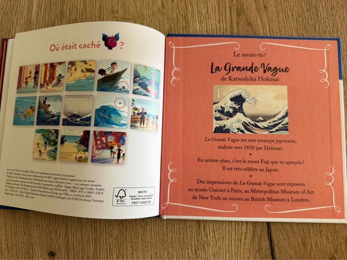 Livre la grande vague McDonald's hachette neuf - photo numéro 5