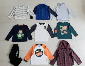 Lotn °4: 9 vêtements garçon 6 ans SM, DPAM