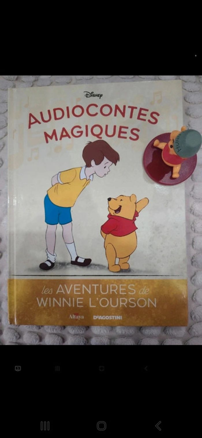 23ēme audioconte altaya deagostini livre&figurine disney audio compte comte magique magic
