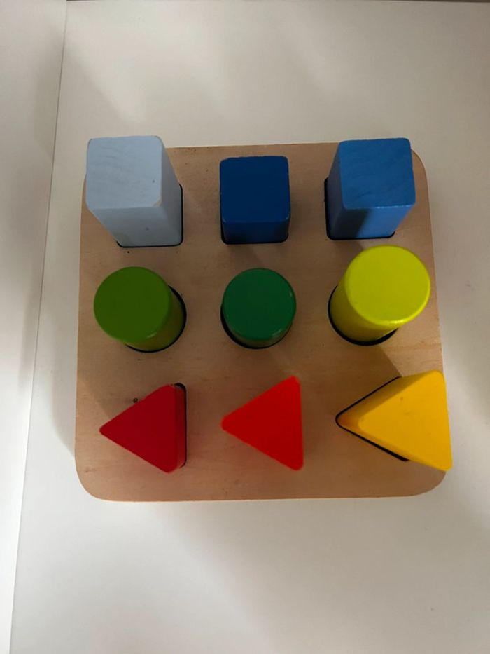 Jeu de placement en bois