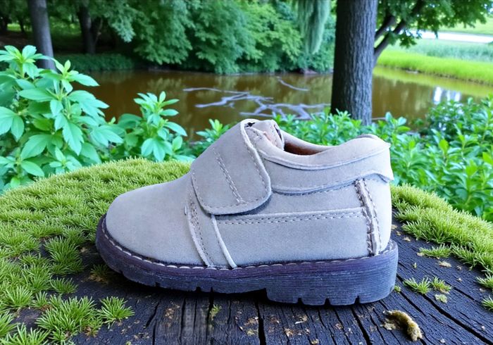 STAR - NEW - CHAUSSURES GARÇON CUIR VELOURS A SCRATCHS & SURPIQÛRES RELIEFS 19 - photo numéro 8