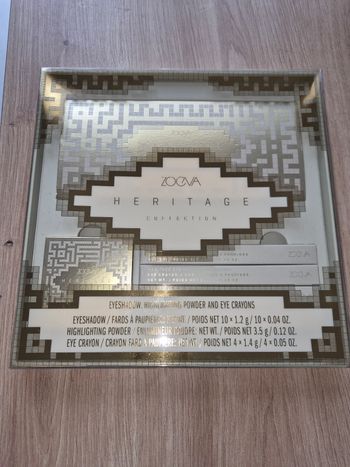 Coffret heritage Zoeva