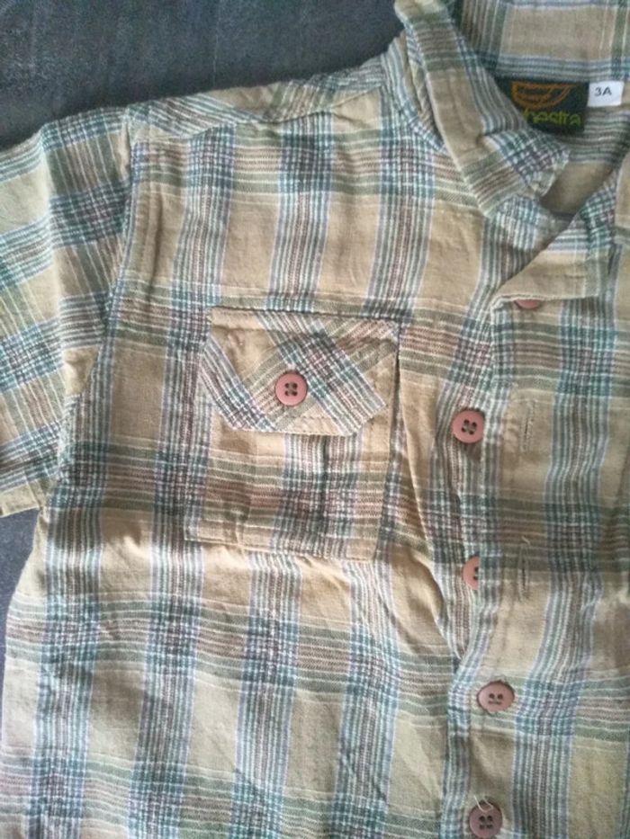 Lot polo et chemise 3 ans - photo numéro 3