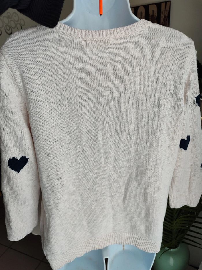 Pull a motifs manches 3/4 - photo numéro 3