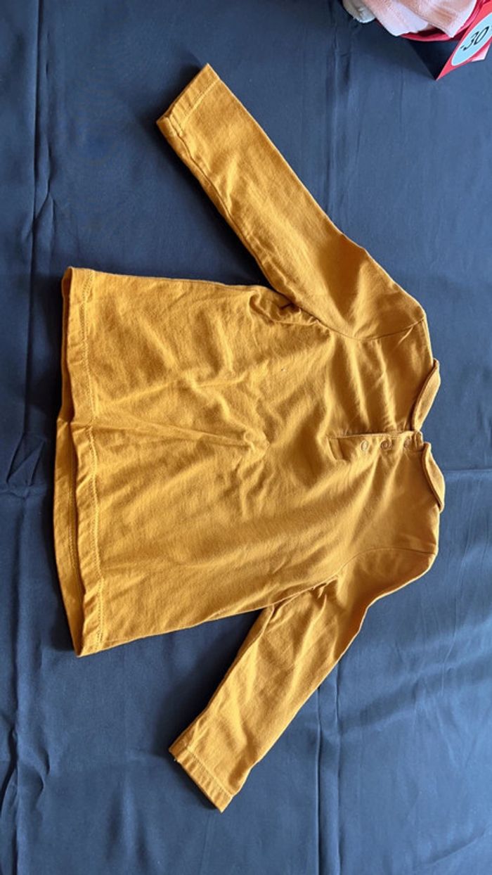 Tee shirt col Claudine 18 mois - photo numéro 3