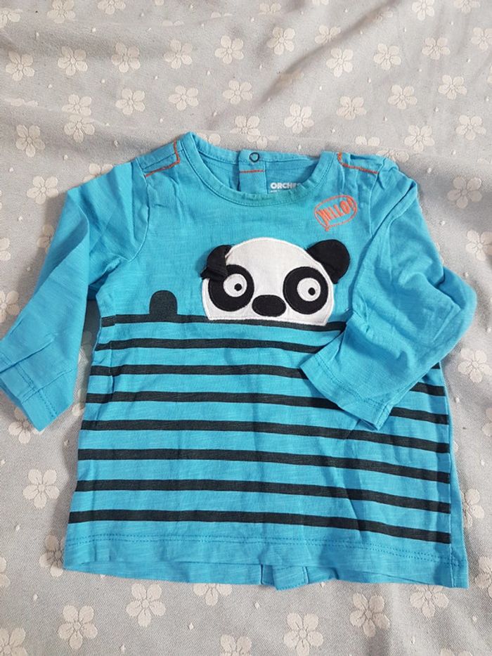 T-shirt ML garçon 9 mois