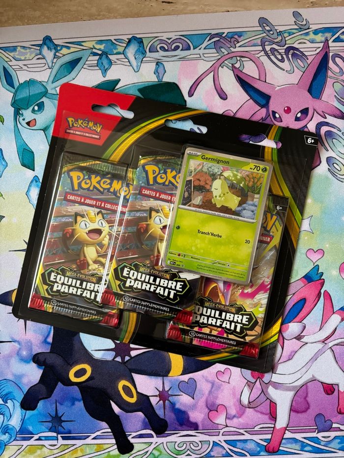 Pokémon - Tripack ME03 Équilibre Parfait NEUF