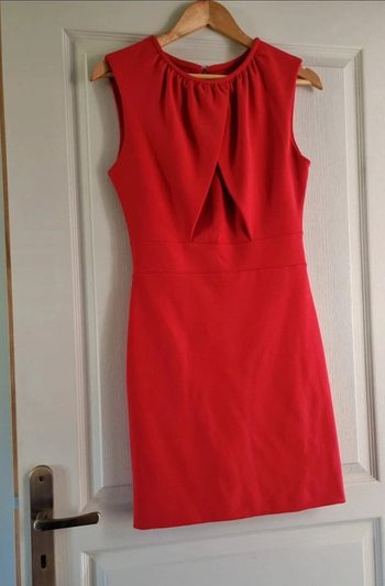Robe de soirée rouge mango
