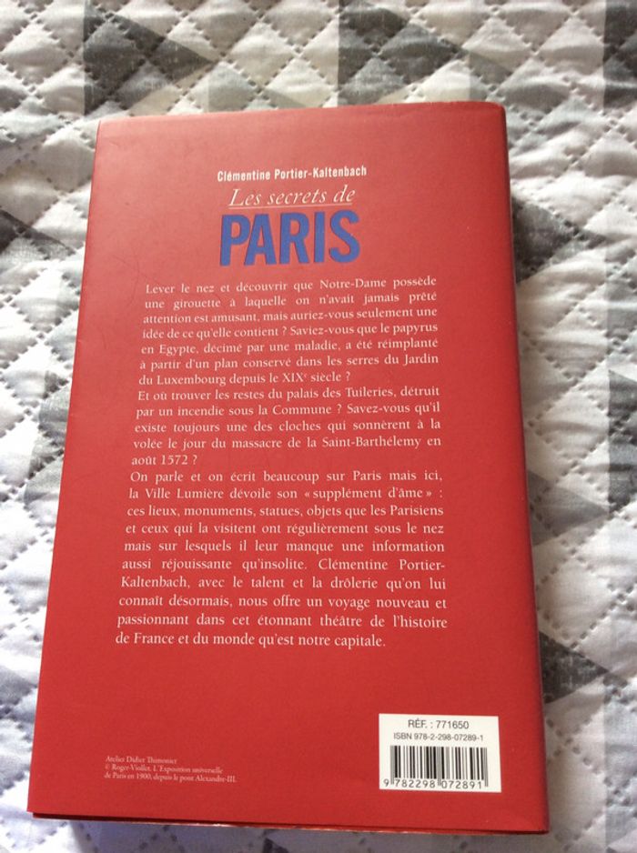 #les secrets de Paris par Clémentine Portier-Kaltenbach - photo numéro 3