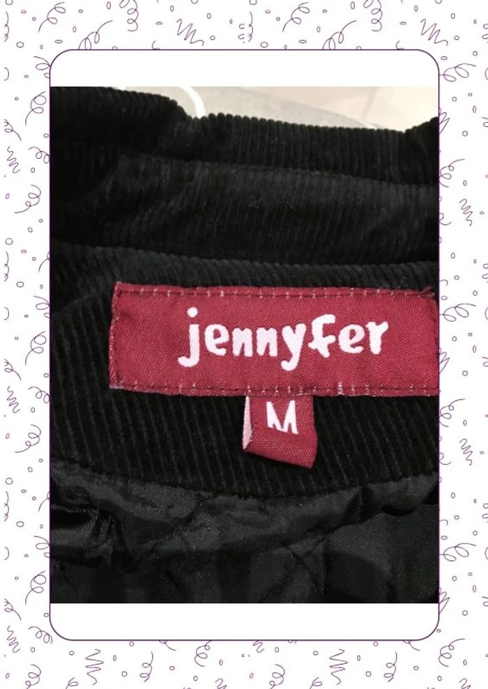 Manteau en velours noir Jennyfer - photo numéro 5