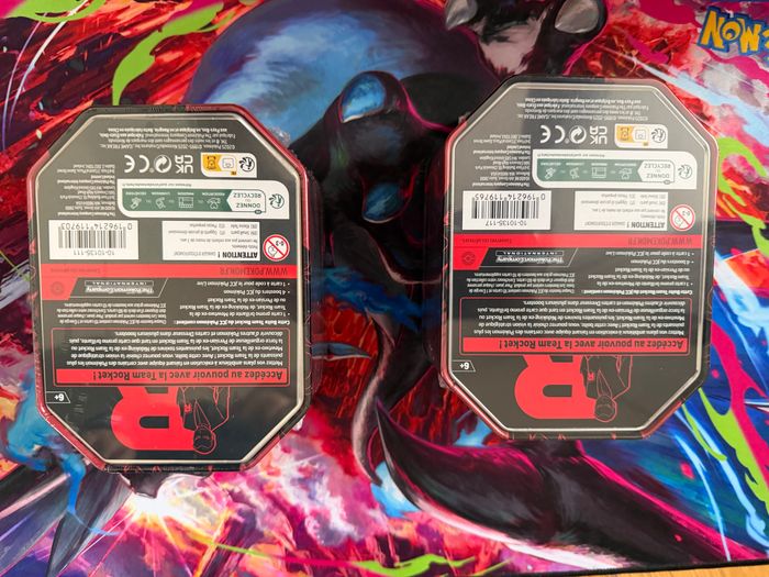Lot de 2 Pokebox de la team rocket FR neuve scellé - photo numéro 2