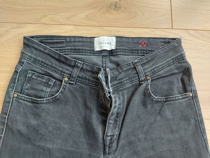 Jean Sezane femme slim gris/noir 29 - photo numéro 4
