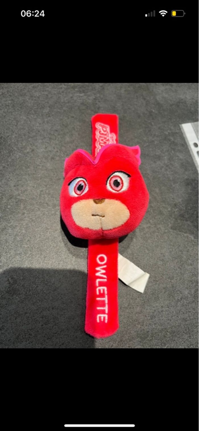 Bracelet peluche pyjamasques Bibou - photo numéro 2