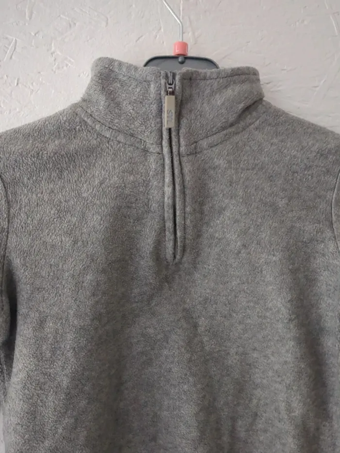 Gilet polaire gris - photo numéro 3