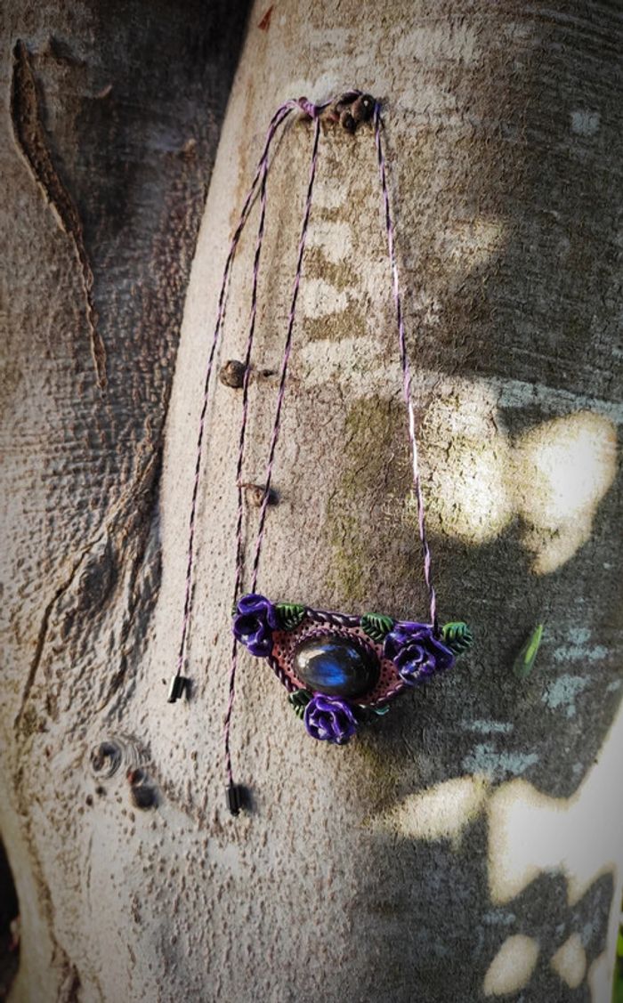 Totem féerique labradorite bleue - photo numéro 2