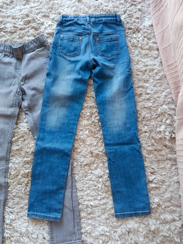 Lot de 2 jeans 9 ans - photo numéro 3