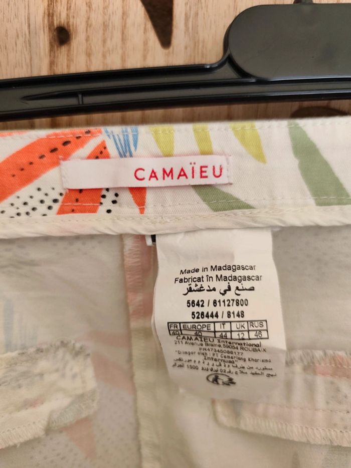 Short Tropical Taille 40 Camaïeu - photo numéro 6