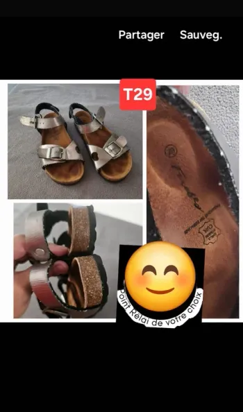 Sandales taille 29